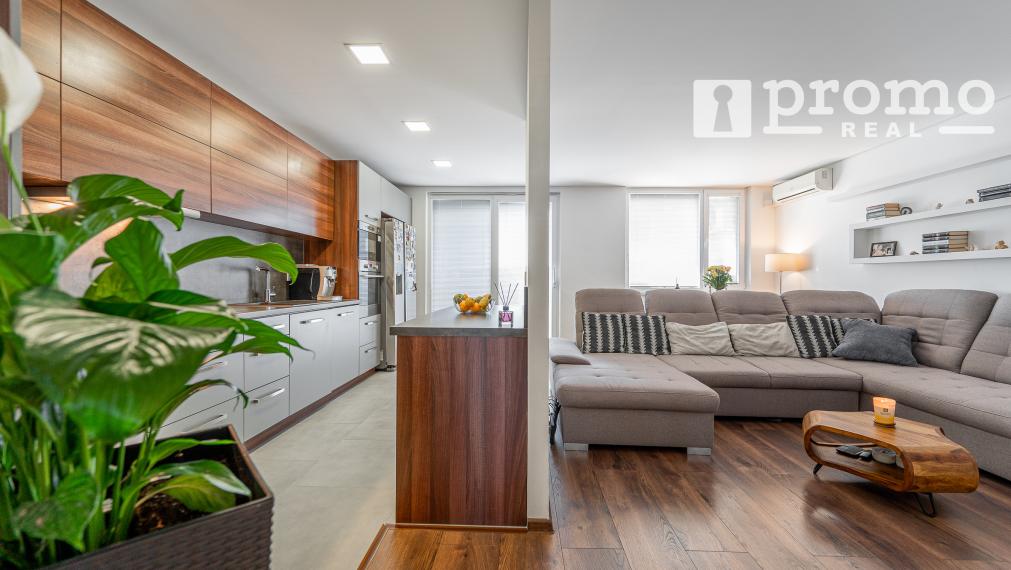 PREDANÉ STIEROVÁ - KVP 4 IZBOVÝ PRAŽSKÝ BYT 91m2+7m2  LOGGIA KOMPLETNÁ REKONŠTRUKCIA KLIMATIZÁCIA