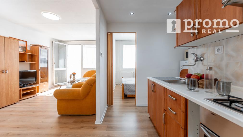 KALINOVSKÁ - slnečný 2-izb byt 42,70m²+ loggia